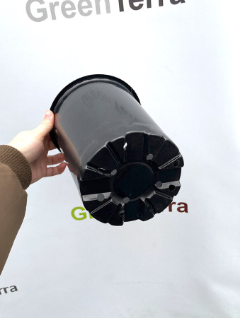 Высокий горшок для роз 3л, ø 16см, высота 20см, формованный