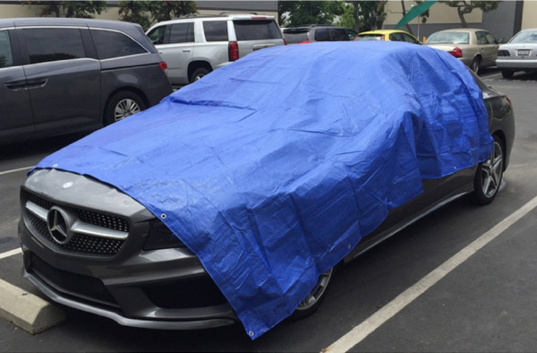 Тент полиэтиленовый 8х12 м (плотность 180гр/м2)