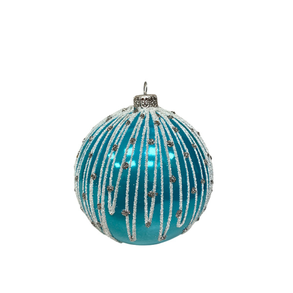 Набор шаров пластик. декор №13 разные цвета, 6см / 8см / 10см Шар пластиковый декорированный