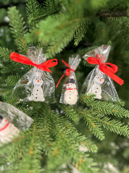 Новогодняя стекл. игрушка‑сувенир "Мини-форма", 1шт. [123049]