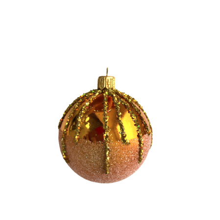 Набор шаров пластик. декор №10 разные цвета, 6см / 8см / 10см Шар пластиковый декорированный