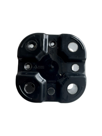 Горшок для рассады квадратный литой 1 л, 11*11*11 см (круглое дно)