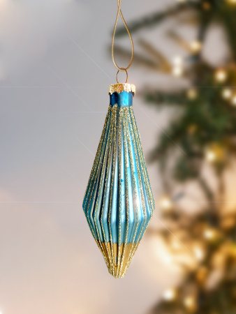 Игрушка елочная стекл. [0306-7]