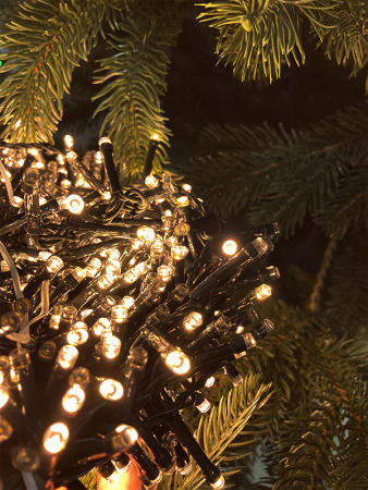 Светодиодная гирлянда Luca Snake 20м, 1000 теплых белых LED [1070838]