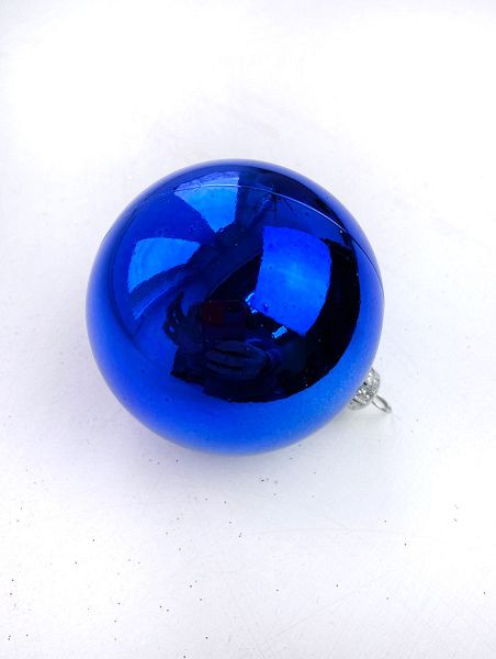 Шары пластиковые, синий глянец Шары пластиковые, глянец синий