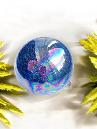 Шар елочный стекл. [5921-1]