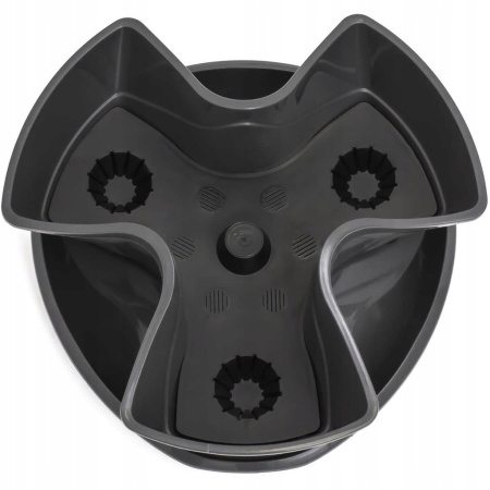 Каскадный цветочный горшок Coubi Herbal 9л, 29.5*29.5*38см