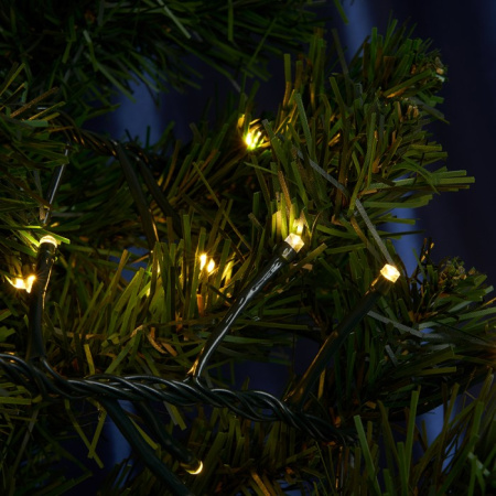 Светодиодная гирлянда Feron CL10 1000LED тепл. белый, 20м IP 20 [48181]