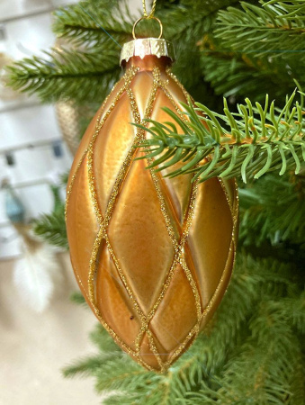 Игрушка елочная стекл. [0056-6]