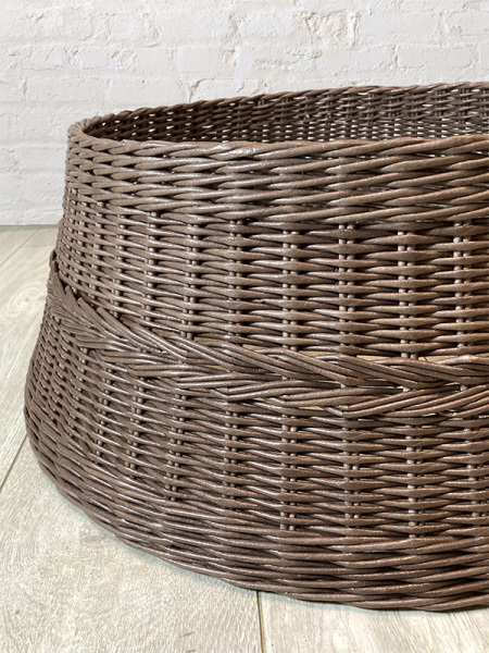 Корзина 65см плетёная под ёлку, разные цвета Корзина 65см плетёная под ёлку, разные цвета