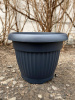 Цветочный горшок DCE Terra 13л, ø 35см, антрацит 