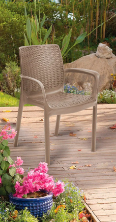 Пластиковый стул Bali, капучино [230671]