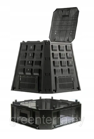 Компостер Evogreen на 630 литров чёрный [IKEV630C-S411]