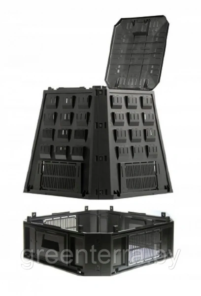 Компостер Evogreen на 630 литров чёрный [IKEV630C-S411]