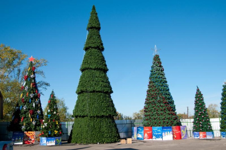 Ель искусственная сегментная "Сибирская" Ель искусственная сегментная "Сибирская"