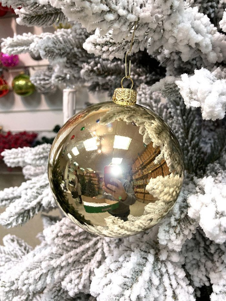 Шары пластиковые, золото глянец Шары пластиковые, глянец золото