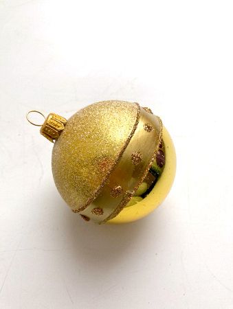 Шар пластиковый декорированный