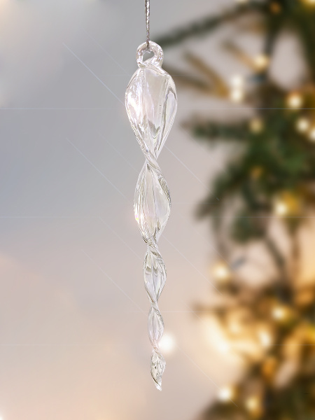 Игрушка елочная стекл. [6142]