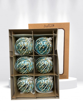 Шар пластиковый декорированный