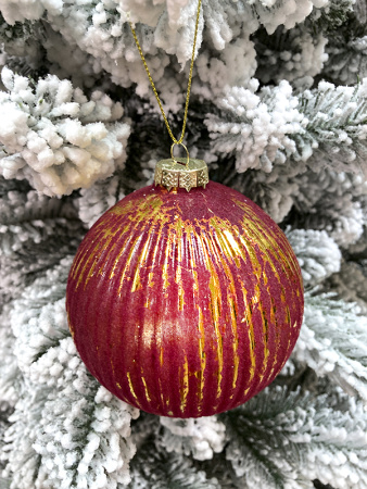 Шар елочный стекл. 10см [20497-10/C19]