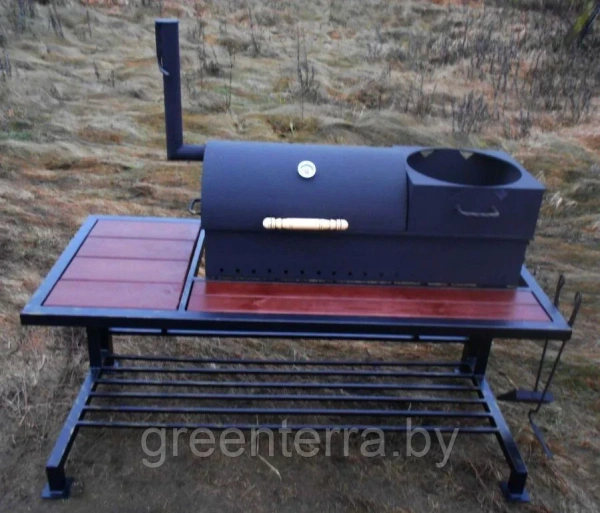 Кованый мангал (гриль, барбекю, очаг) "Прага"