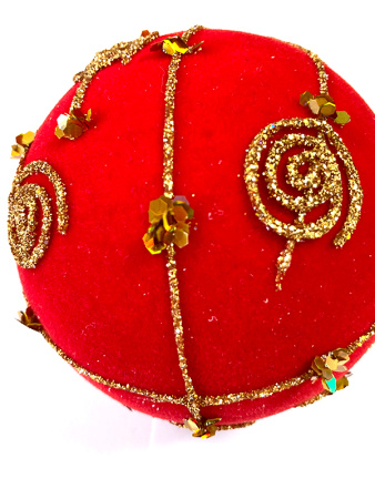 Набор шаров пластик. декор №19 разные цвета, 10см Набор шаров пластик. декор №19 разные цвета, 10см