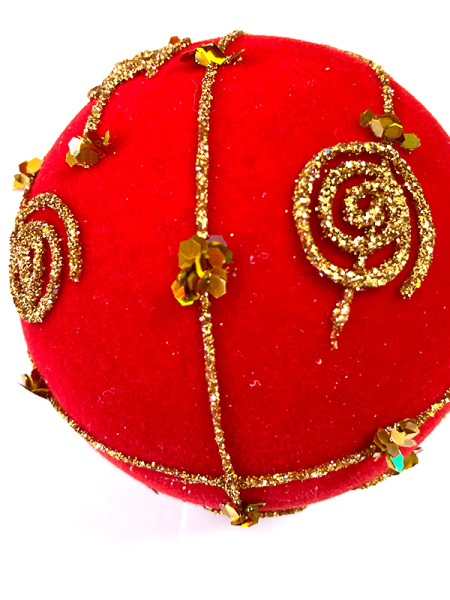 Набор шаров пластик. декор №19 разные цвета, 10см Набор шаров пластик. декор №19 разные цвета, 10см