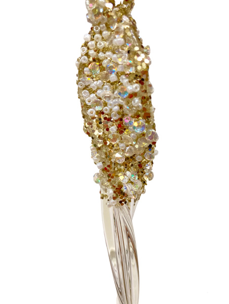 Игрушка елочная стекл. [6130]