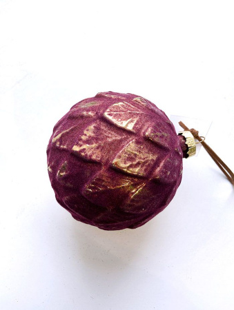 Шар елочный стекл. 10см [20499-10/B19]