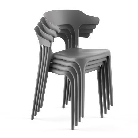 Набор мебели стол круглый Teori + стулья ENOVA