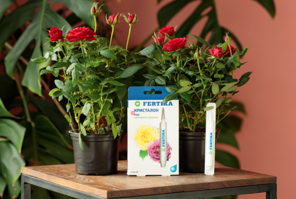 Удобрение фертика КРИСТАЛОН - для роз, 5х10мл