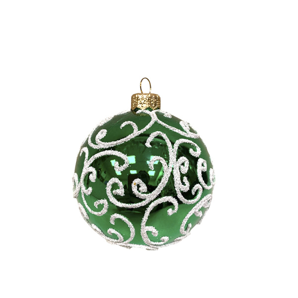 Шар пластиковый декорированный