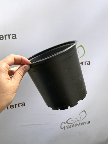 Горшок для рассады круглый формованный 1.8л, 15см, высота 13.5см