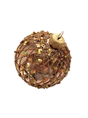 Шар пластиковый декорированный