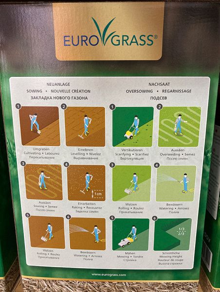 Euro Grass газон Люкс 2кг
