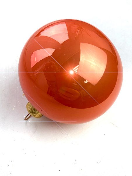 Шар елочный стекл. 8 см, [147]