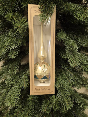 Стеклянная верхушка декор №3