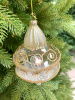 Игрушка елочная стекл. [55532]