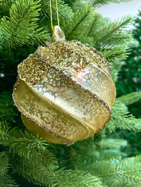 Шар елочный стекл. [63569]