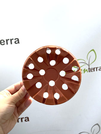 Горшок для рассады круглый формованный 1л, ø 13см, высота 10.5см.