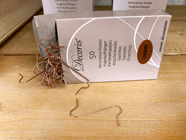 Крючки для елочных игрушек, медь [400002]