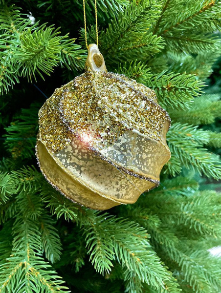 Шар елочный стекл. [63569]