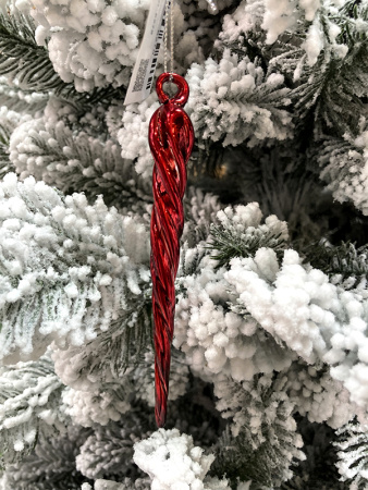 Игрушка елочная стекл. [6279]