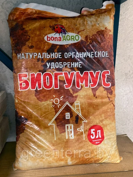 Удобрение органическое натуральное "Биогумус" Bonagro 5л