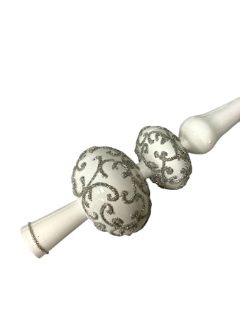 Пластиковая верхушка декор №6, разные цвета