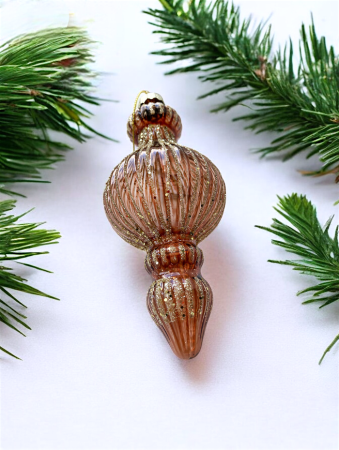 Игрушка елочная стекл. [0093-8]