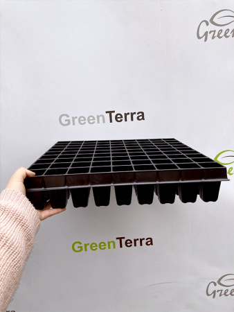 Кассета для рассады 81 ячейку (Плантек), 85мл 