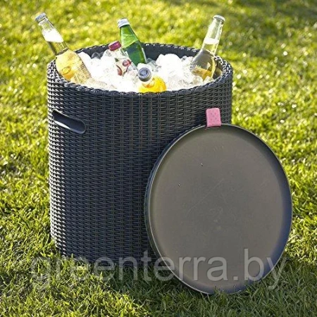 Стул-холодильник Keter Cool Stool, коричневый [230904]