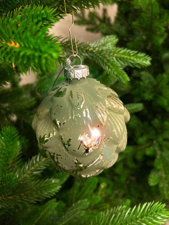 Игрушка елочная стекл. [0063-15]