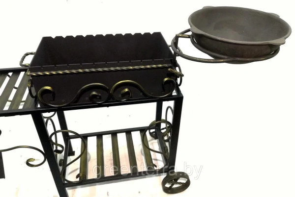 Кованый мангал "Эльбрус"